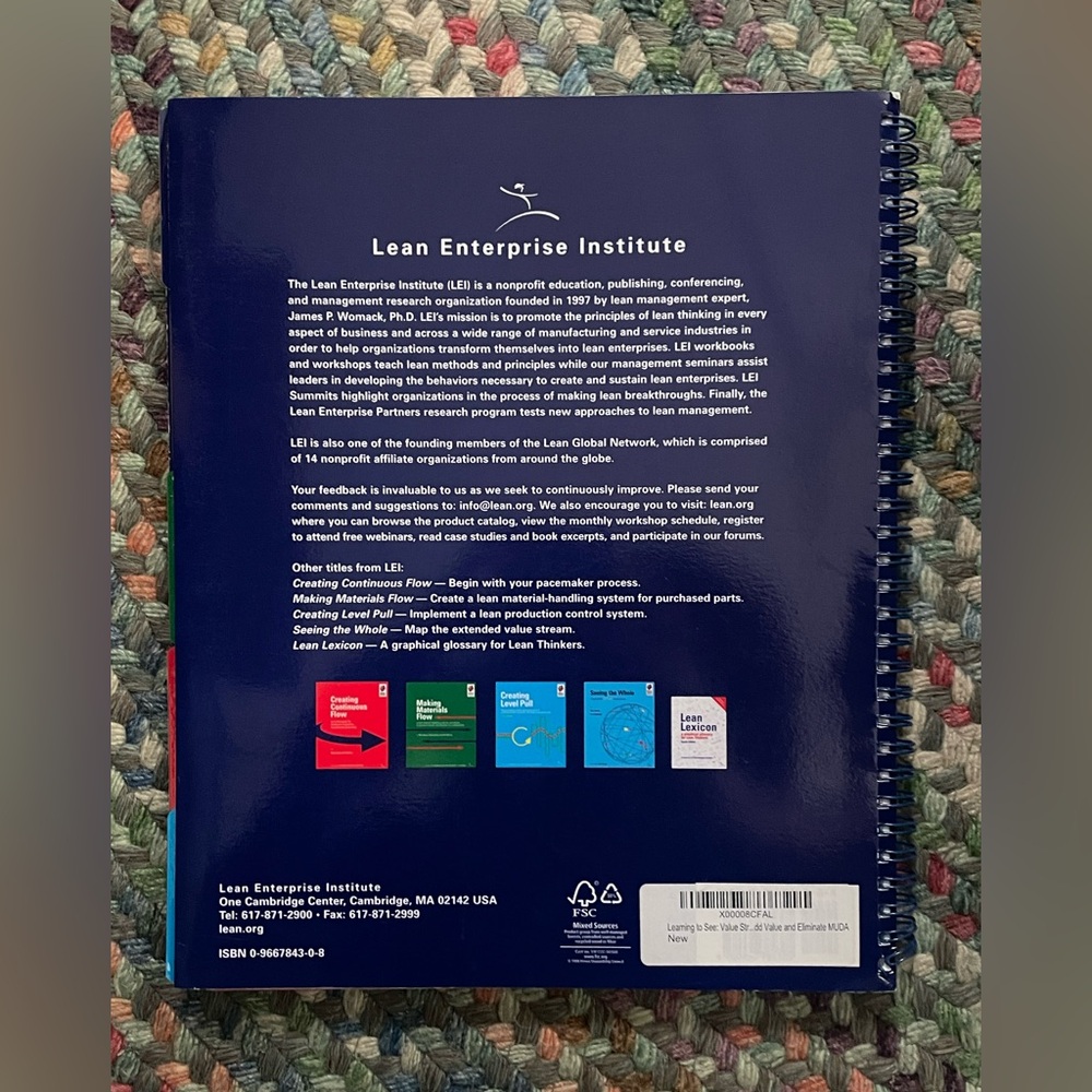 Learning to See by Mike Rother & John Shook - Picture 2 of 11